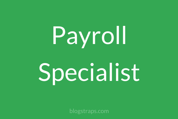 Payroll Specialist