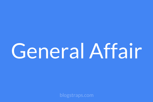 General Affair